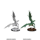 D&D Nolzurs Marvelous Unpainted Miniatures - Young Green Dragon