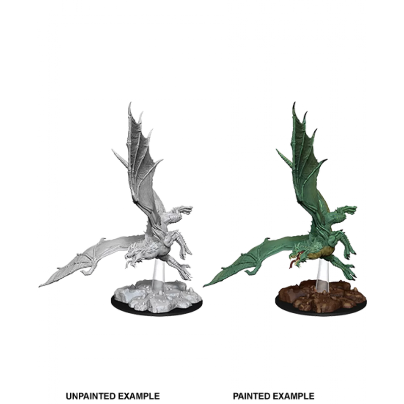 D&D Nolzurs Marvelous Unpainted Miniatures - Young Green Dragon