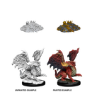 D&D Nolzurs Marvelous Unpainted Miniatures - Red Dragon Wyrmling