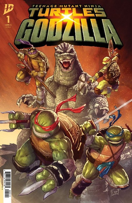 Teenage Mutant Ninja Turtles x Godzilla