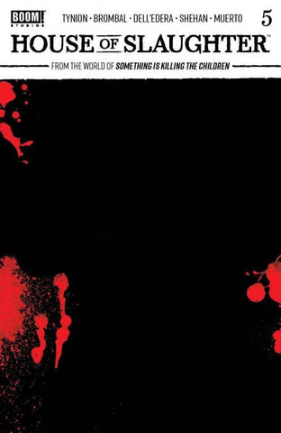 House of Slaughter #05c (2022) Variant Cover