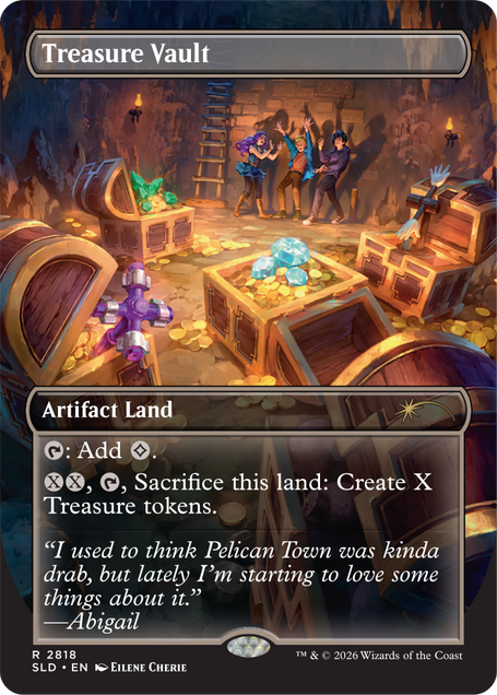 Magic the Gathering - Secret Lair x Stardew Valley - A Flicker in the Deep