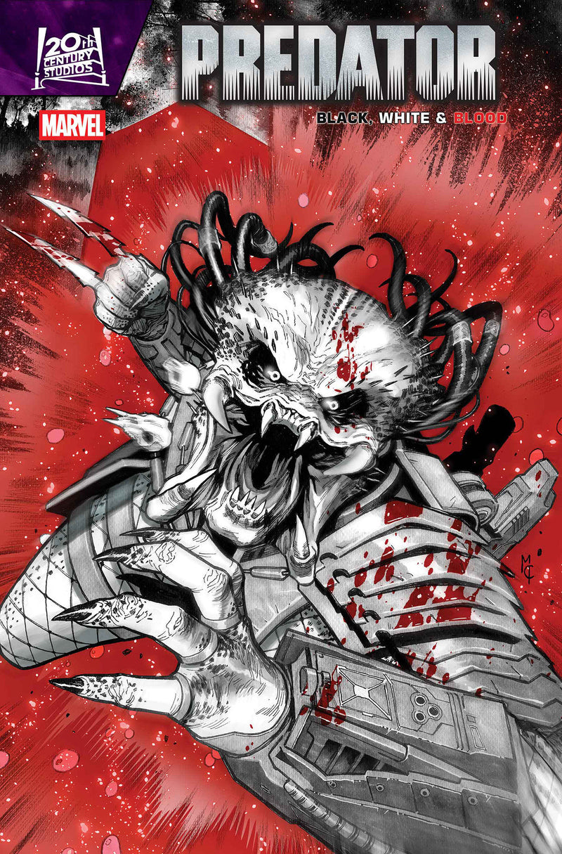 PREDATOR: BLACK WHITE & BLOOD