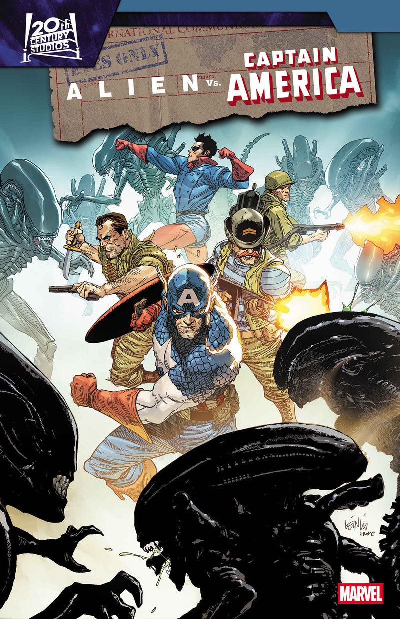 ALIEN VS CAPTAIN AMERICA
