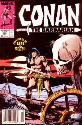 Conan The Barbarian #223 (C7) (1970-1994) Volume 1
