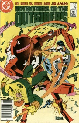 Adventures of the Outsiders #42 (1987)