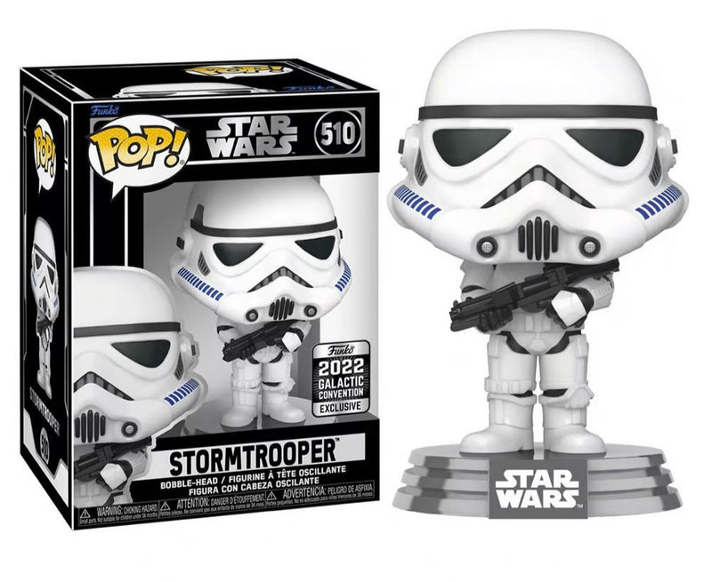 Star Wars - Funko Pop! Figure - Stormtrooper 2022 Galactic Con Exclusive (510)