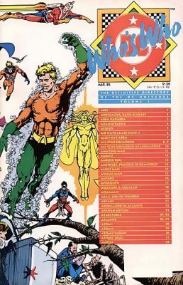 Who's Who The Difinitive Directory of the DC Universe Complete Set #01 - #26 (C7) (1985-1987)