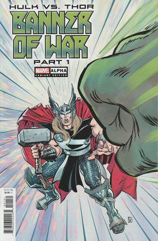 Hulk vs Thor: Banner of War - Alpha #01e (2022) One-Shot - Variant Cover