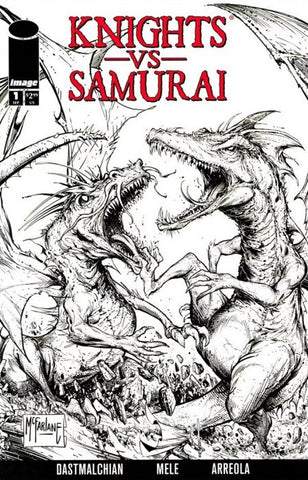 Knights vs Samurai #01c (2024) Variant Cover