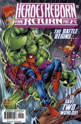 Heroes Reborn: The Return #2 (1997) Mini - Variant Cover