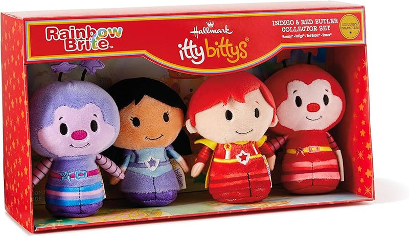 Itty Bittys - RAINBOW BRITE - Plush Set - Red/Indigo