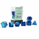 Gemini Blue-Blue/light blue Luminary 7-Die Set
