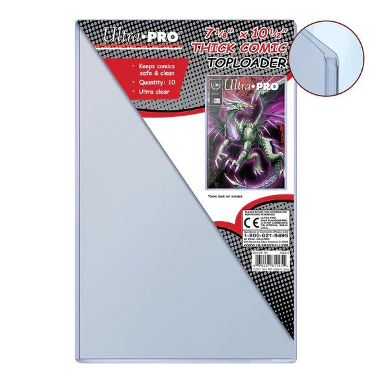 Ultra Pro Toploader Comic Book (7 1/8" x 10 1/2")