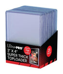 Ultra Pro Toploader 3"x 4" 75pt (25pk)