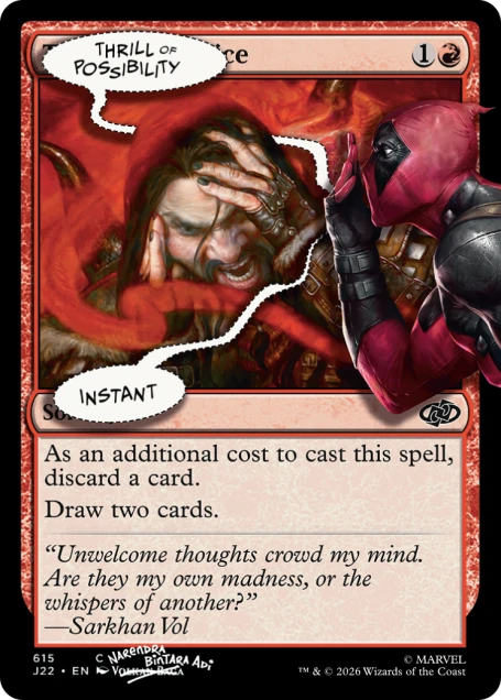 Magic the Gathering - Secret Lair - Deadpool - I Fixed It (You’re Welcome)