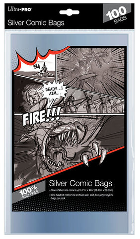 Ultra Pro Comic Bags Silver Age Size