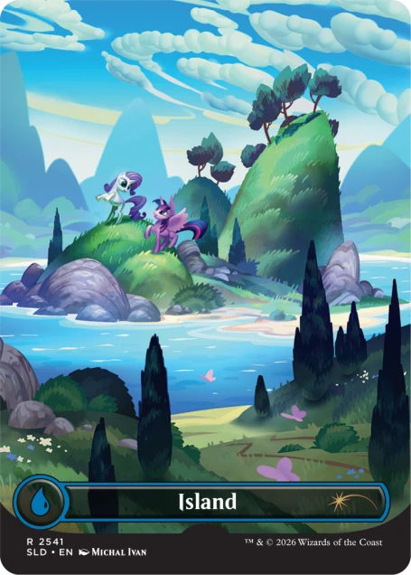 Magic the Gathering - Secret Lair x My Little Pony - The Lands of Equestria