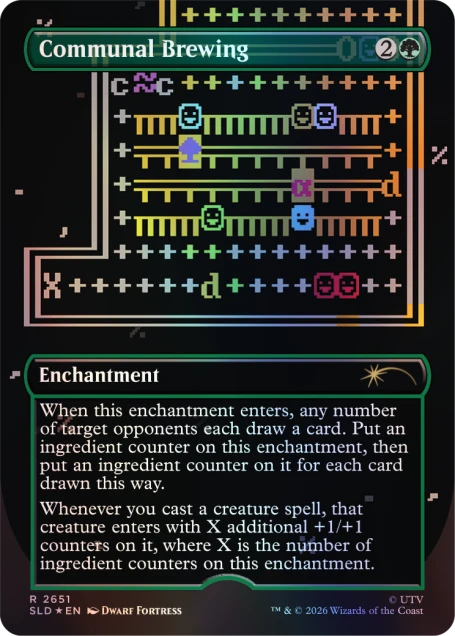 Magic the Gathering - Secret Lair x Dwarf Fortress - Create New World (Foil Edition)