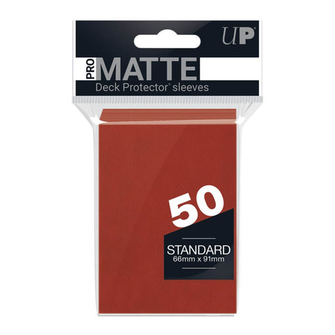 Ultra Pro-Matte Standard 50pk Red