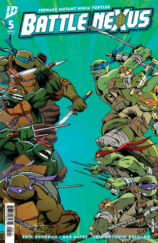 TEENAGE MUTANT NINJA TURTLES: BATTLE NEXUS #05C (2025) Mini - Variant Cover C