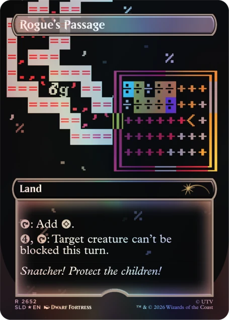 Magic the Gathering - Secret Lair x Dwarf Fortress - Create New World (Foil Edition)