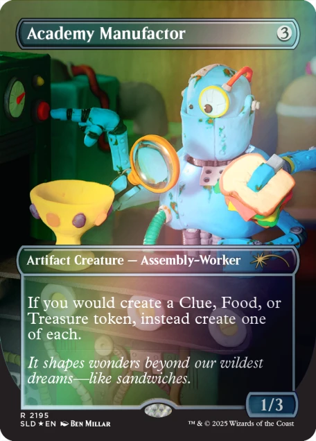Magic the Gathering - Secret Lair x Playdoh - Squishful Thinking - Extra Life 2025 (Rainbow Foil)