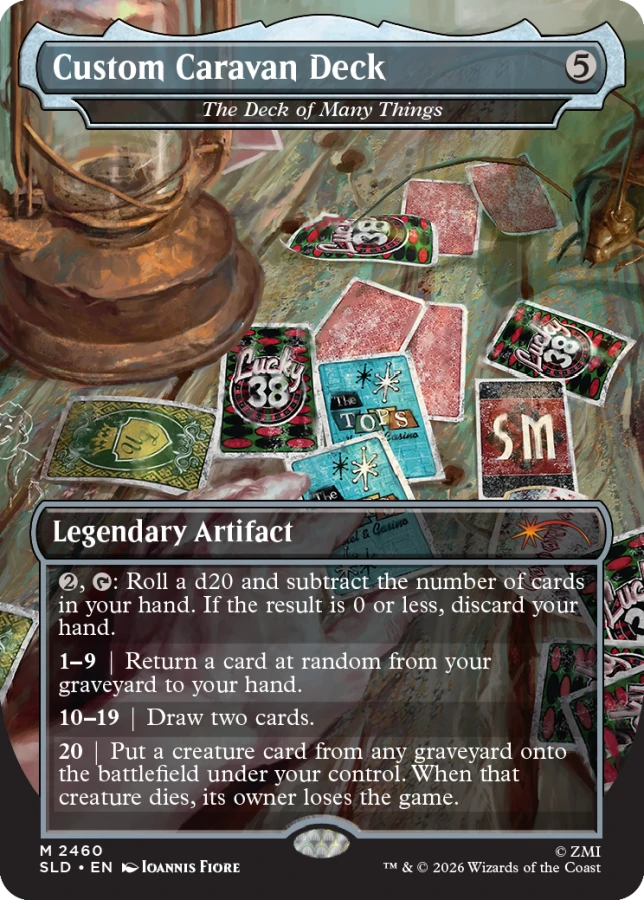 Magic the Gathering - Secret Lair x Fallout - Welcome to New Vegas