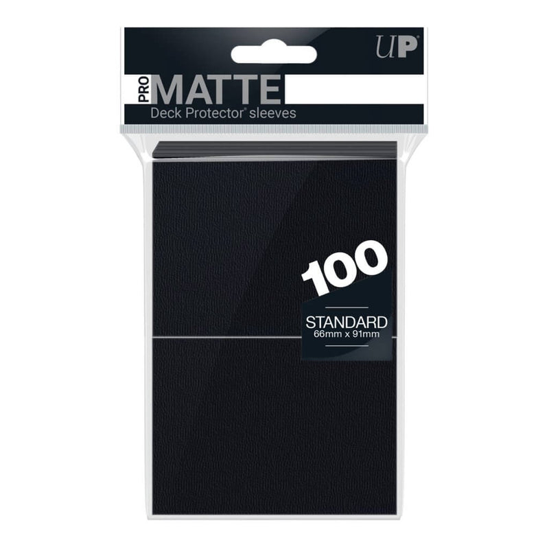 Ultra Pro-Matte Standard 100pk Black