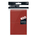 Ultra Pro-Matte Standard 100pk Red