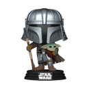 Star Wars: Impressions - Funko Pop! Figure - Mandalorian with Grogu (772)
