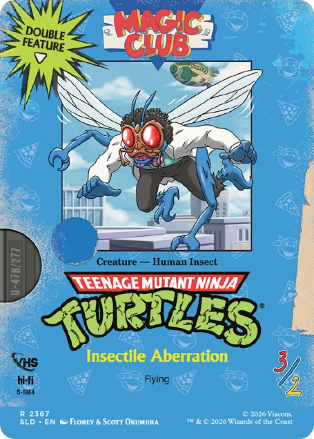 Magic the Gathering - Secret Lair x Teenage Mutant Ninja Turtles - VHS Villains