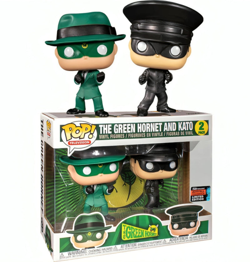 The Green Hornet - Funko Pop! Figure - 2 Pack The Green Hornet and Kato 2018 Summer Convention Exclusive