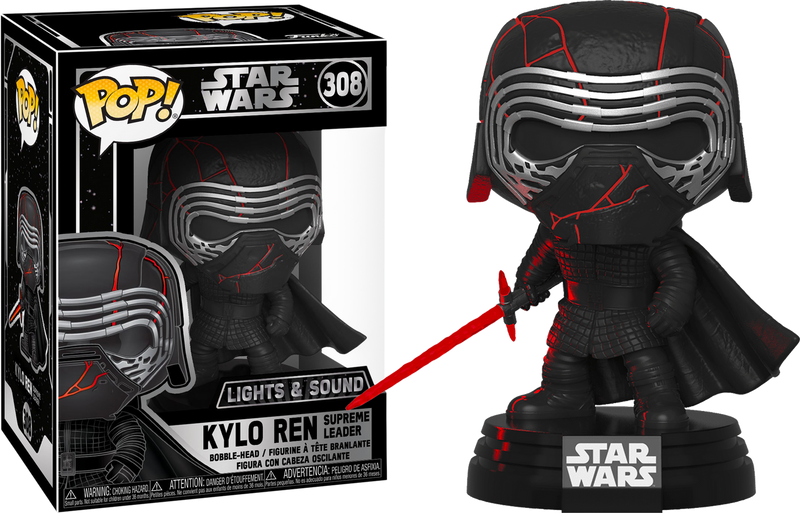 Kylo Ren Supreme Leader - POP! Figure - Star Wars Lights and sounds (308)