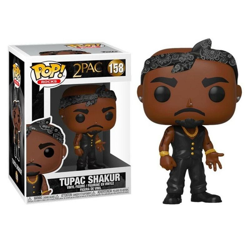 Rocks 2Pac - Funko Pop! Figure - Tupac Shakur (158)