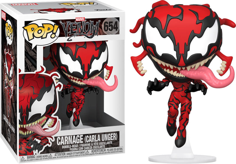 Carnage (Carla Unger) - -POP! Figure - Marvel Venom Special Edition (654)