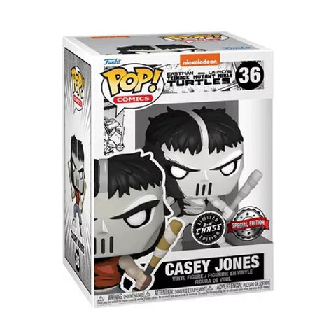 Teenage Mutant Ninja Turtles - Funko Pop! Figure - Casey Jones Special Edition CHASE B&W (36)