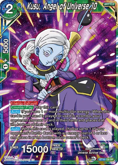 Kusu, Angel of Universe 10 (BT16-139) [Realm of the Gods]