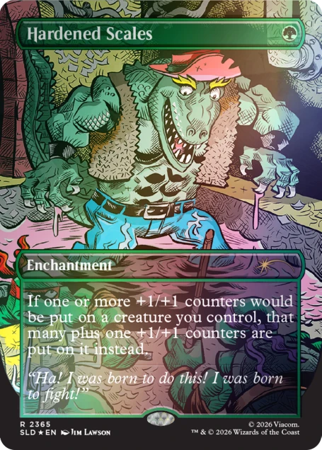 Magic the Gathering - Secret Lair x Teenage Mutant Ninja Turtles - The Mighty Mutanimals (Foil Edition)