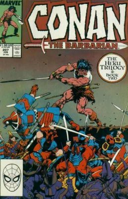 Conan The Barbarian #207 (C6) (1970-1994) Volume 1