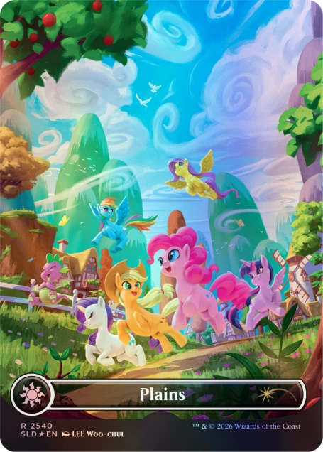 Magic the Gathering - Secret Lair x My Little Pony - The Lands of Equestria (Foil Edition)