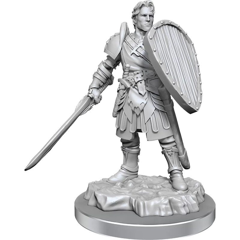 D&D Nolzurs Marvelous Unpainted Miniatures - Human Fighters