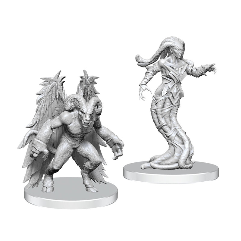 Pathfinder Battles Deep Cuts: Gylou (Handmaiden Devil) & Ferrugon (Rust Devil)