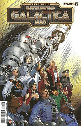 Steampunk Battlestar Galactica: 1880 #02 (2014) Mini