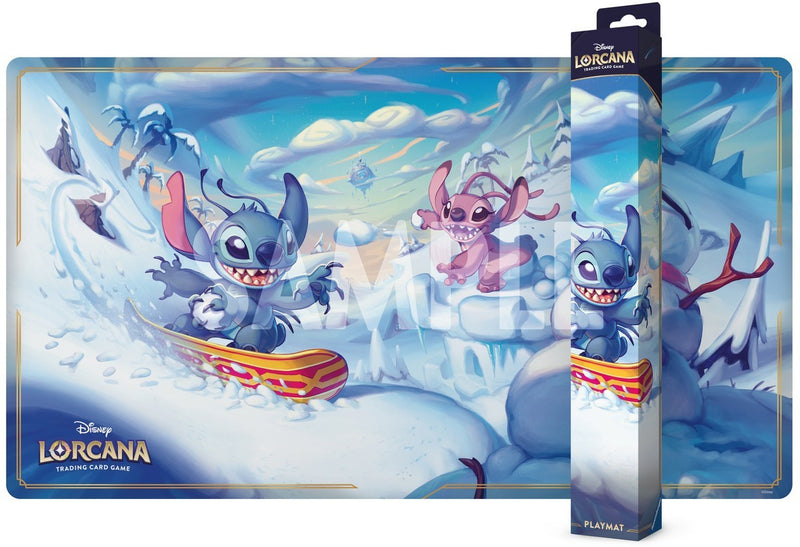 Disney Lorcana TCG - Hyperia City - Stitch and Angel Playmat
