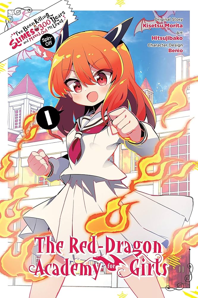 I've Been Killing Slimes for 300 Years and Maxed Out My Level Spin-off: The Red Dragon Academy for Girls Volume 01