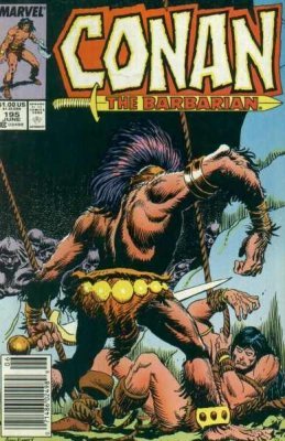 Conan the Barbarian #195 (C8) (1987) Volume 1