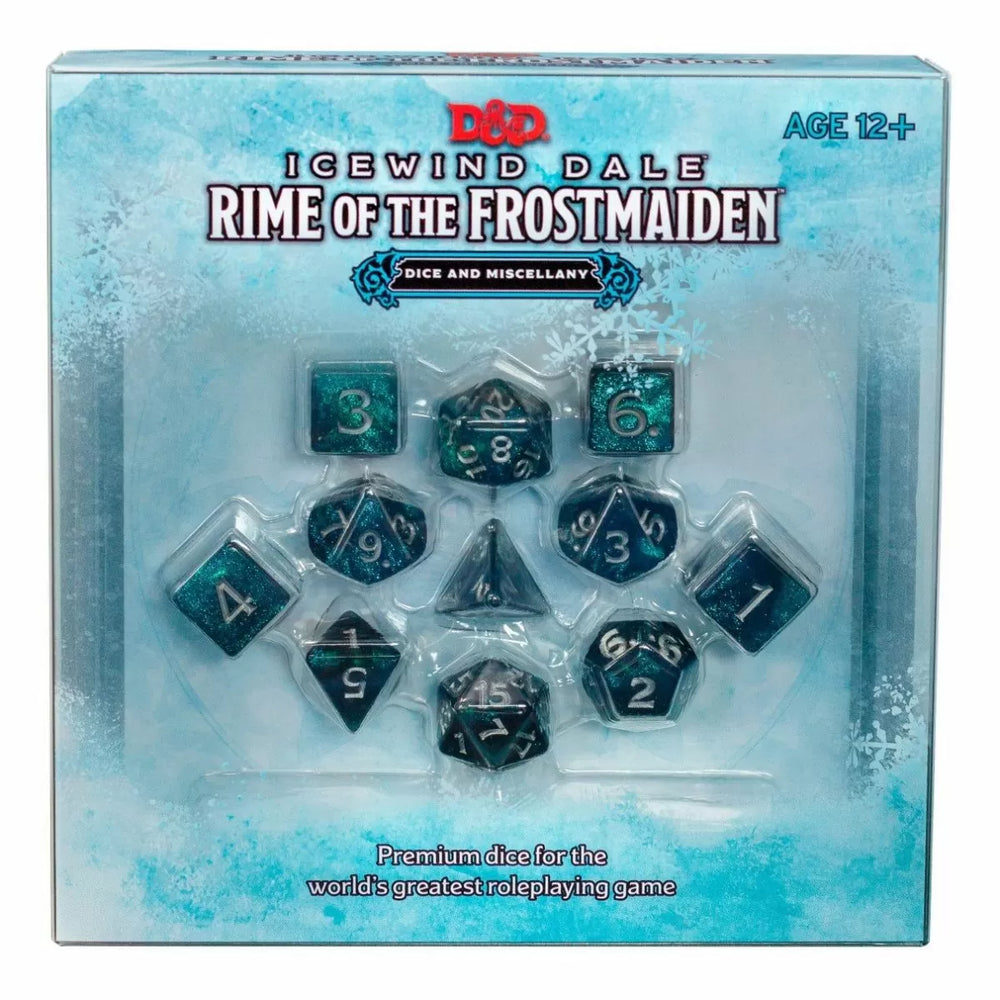 Dungeons & Dragons D&D Rime of the Ice Maiden Dice Set