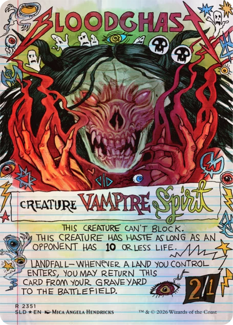 Magic the Gathering - Secret Lair - Notebook Genuis (Foil Edition)