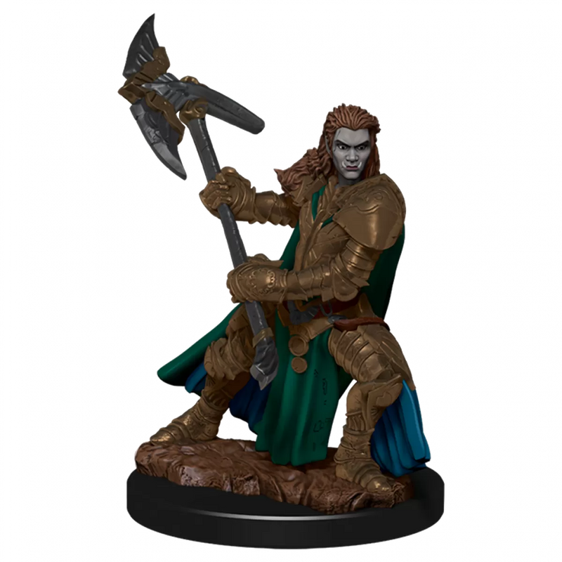 D&D Premium Painted Figures Half-Orc Fighter Female